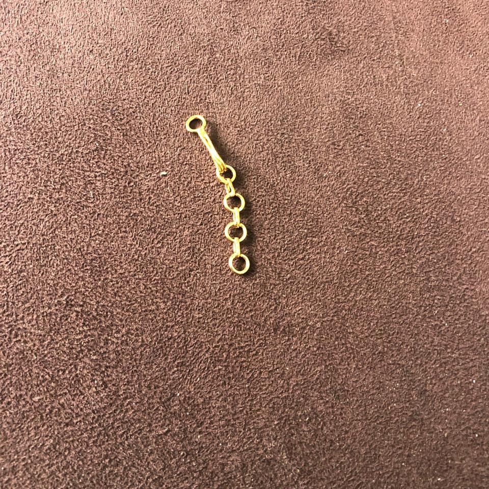 SHORT GOLD BACK CHAIN