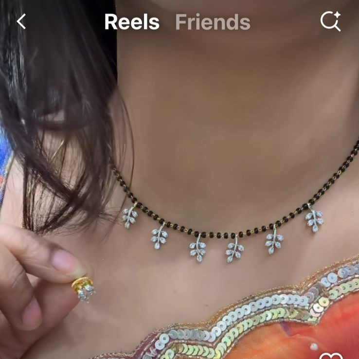 SINGLE LINE MANGALSUTRA & CHAIN